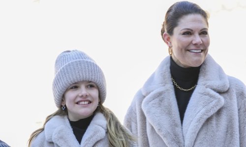 Presladak prizor: Švedska princeza Victoria i njezina kćerkica u jednakim outfitima
