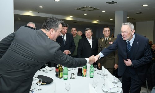 [FOTO] Božinović u Sisku na obljetnici OSA-e: 'Naša policija nam može biti na ponos jer je nastala u ratu'