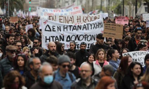 Deseci tisuća Grka ponovo na ulicama zbog željezničke nesreće