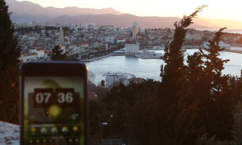 U Splitu najniža temperatura u pola stoljeća!