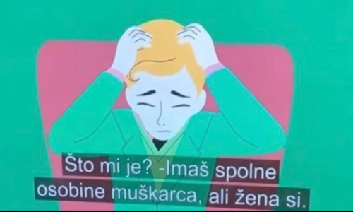 Konzervativci ljuti zbog crtića o promjeni spola, pobunio se i zastupnik suverenista. S HRT-a objasnili o čemu je riječ