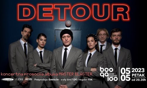 Osvojite ulaznice za koncert Detoura u klubu Boogaloo