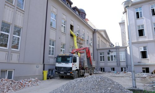 [FOTO] Počela sanacija Medicinskog fakulteta u Zagrebu, u oba potresa pretrpio velika oštećenja