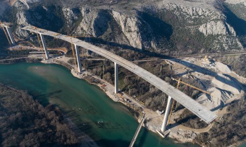 [FOTO] Most Počitelj izgleda impresivno. Kada bude gotov bit će jedan od najviših u regiji