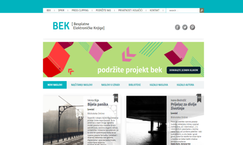 Objavljeno osam besplatnih naslova nagrađivanih hrvatskih autorica