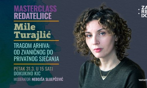 Najavljen masterclass dokumentaristice Mile Turajlić