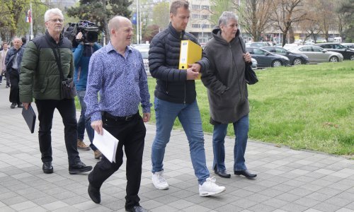 [FOTO] Sindikat Tehnos traži 15 postotno povećanje plaća u HEP-u