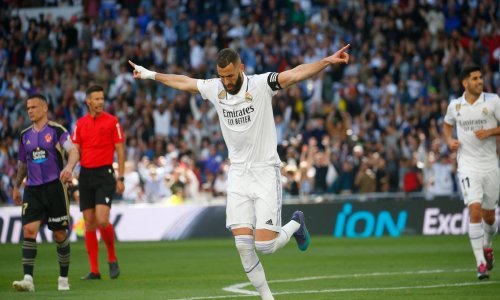 Dok je Luka Modrić grijao klupu Real se poigravao s Valladolidom. Od šest komada četiri je zabio Benzema