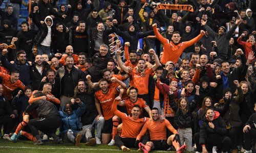 Evo kako je izgledalo ludo slavlje šibenskih nogometaša i navijača nakon utakmice