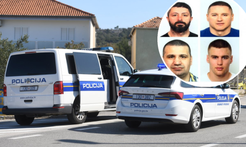 Splitska policija nastavlja potragu za četvoricom bjegunaca