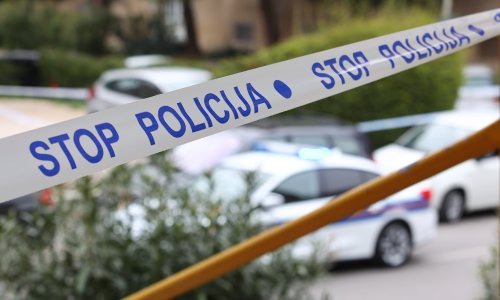 Vatra progutala parkirani teretnjak kod Imotskog; policija na terenu