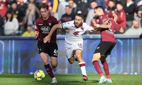 Torino spašavao bod protiv slabašne Salernitane, remi u derbiju začelja Serie A