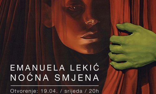 Lauba otvara izložbu 'Noćna smjena' Emanuele Lekić
