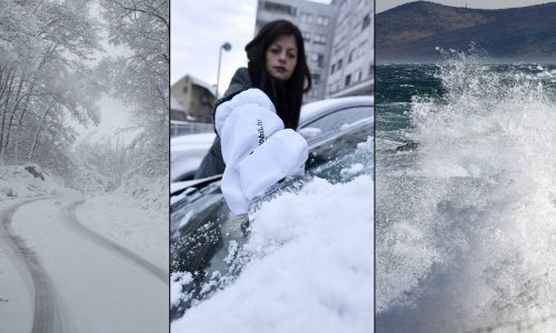 Snijeg, nanosi i bura stvaraju probleme i u Srbiji i BiH