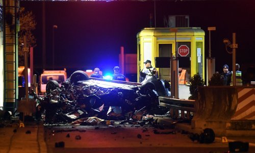 Policija detaljno opisala kako se automobil zabio u naplatne kućice kod Goričana