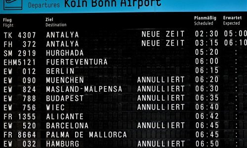 Tri njemačka aerodroma pusta zbog štrajka