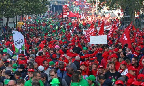 Na protuvladinom prosvjedu u Bruxellesu 45.000 ljudi