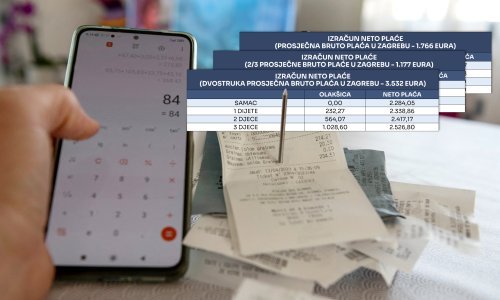 Samac ste ili imate nižu plaću. Znate li koliko ste porezno zakinuti?