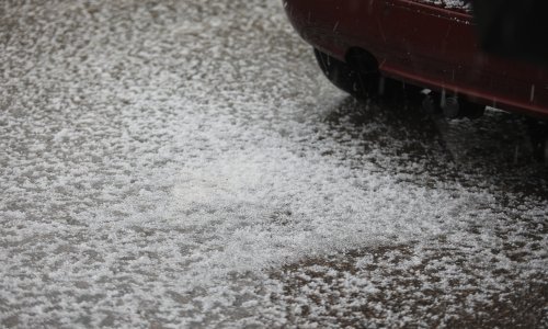 Tuča poharala Zagorje; zasad nema prijava štete