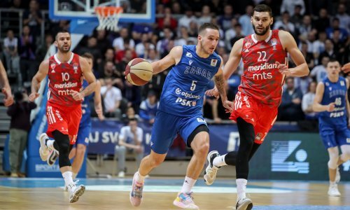 Zvezda 'tricama' razbila Zadar i povela u četvrtfinalnoj seriji