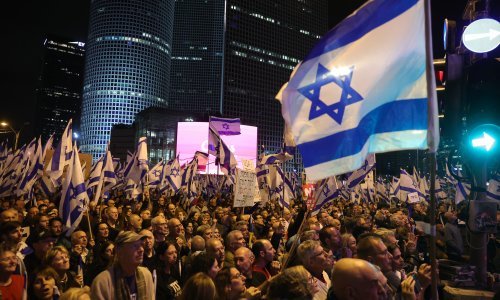 Izraelci 17. subotu prosvjedovali protiv Netanyahuove pravosudne reforme