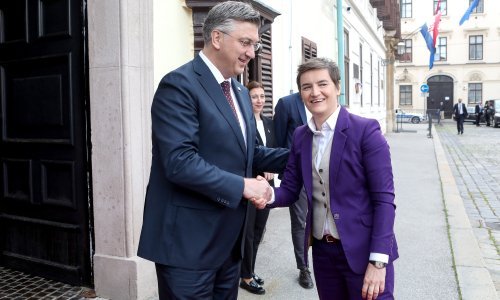 Plenković primio premijerku Srbije Anu Brnabić