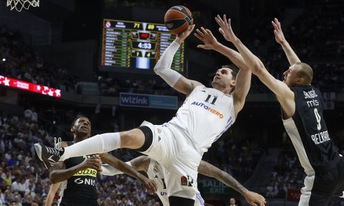 Real slavio u Beogradu; Hezonja zabio 12 koševa uz 14 skokova u pobjedi nad Partizanom