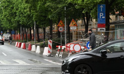 Klaićeva ulica u Zagrebu večeras zatvorena za promet