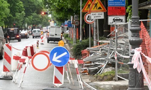 Evo kako izgleda Klaićeva ulica dan nakon urušavanja skele i dijela zgrade