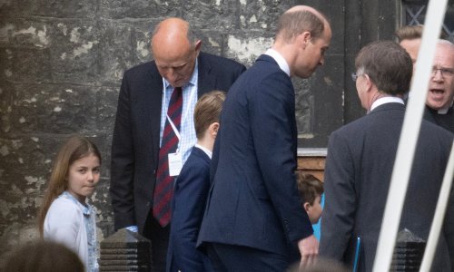 Počele posljednje probe za krunidbu, a na njima su i unuci Charlotte, George i Louis