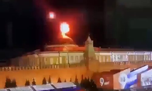 Rusi tvrde da su spriječili napad dronom na Kremlj, snimka otkriva da nisu