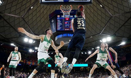 Barcelona 'pomela' Žalgiris za plasman na FF; Sloukas tricom šokirao bivši klub