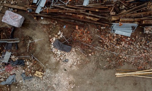 Evo kako izgleda Klaićeva ulica nakon urušavanja skele i dijela zgrade muzeja