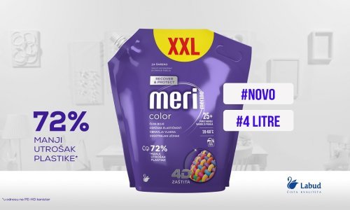 Meteor Grupa – Labud uvela novo pakiranje deterdženta kojim smanjuje otpad i potrošnju energije