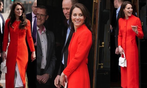 Stajling vrijedan ponavljanja: Crveni kaput Kate Middleton skrivao je dobro znanu haljinu