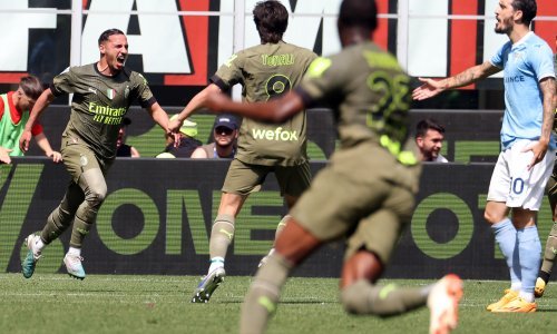 Milan u derbiju srušio Lazio i nastavio grčevitu borbu za Ligu prvaka