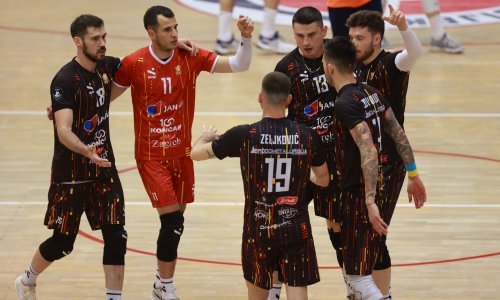 Odbojkaši Mladosti prvaci Hrvatske, gubili su u seriji 0-2, ali se nisu predali