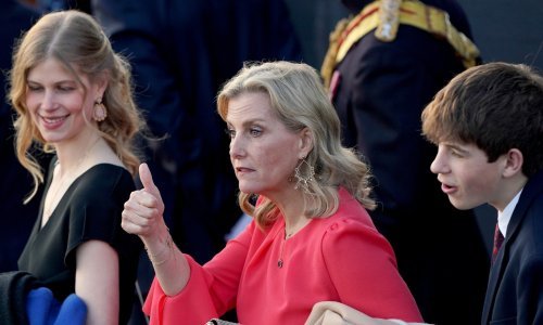 Na koncertu u čast kralja zvijezda je bila njegova šogorica Sophie koju je ponijela glazba