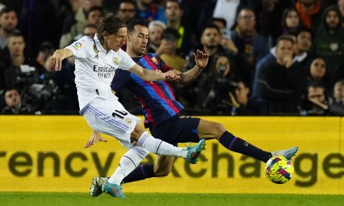 Luku Modrića očito je jako dirnuo odlazak velikog rivala. I Španjolci su to uočili