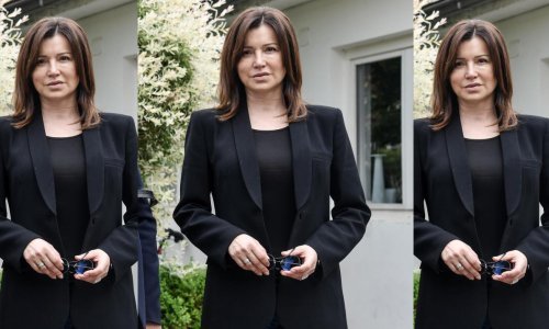 Martina Bienenfeld pokazala kako osvježiti poslovni outfit elegantnim trapericama