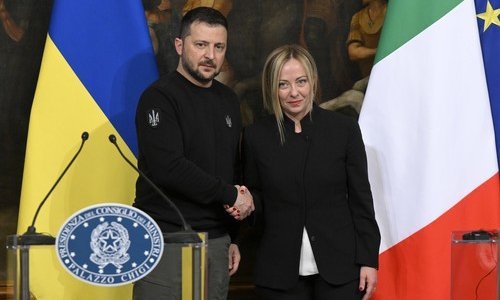 Meloni se sastala s Zelenskim: Kladimo se na pobjedu Ukrajine