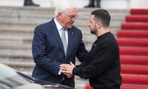 Zelenski se sastao sa Scholzom u Steinmeierom, zahvalio Njemačkoj na podršci