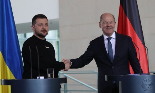 Scholz na dodjeli nagrade Karlo Veliki: Ukrajina je dio europske obitelji