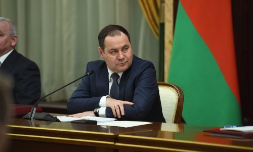 Bjeloruski premijer zamijenio Lukašenka na svečanosti u Minsku