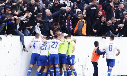 Juniori Hajduka protiv Dinama bili na koljenima, ali Bile je poraza spasio Nazor