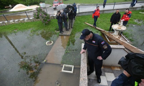 Božinović: Situacija u poplavljenom Gračacu je ozbiljna