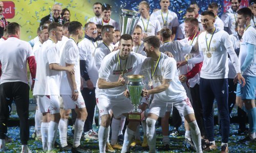 Dinamov Mario Ćuže donio Zrinjskom naslov pobjednika Kupa i dvostruku krunu