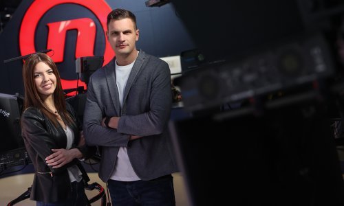 Novinar Nove TV se razgibavao tijekom Dnevnika, voditeljica ga 'otkrila'