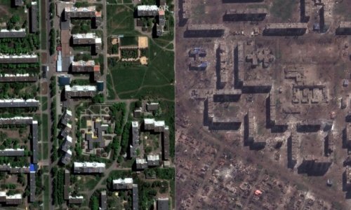 Nove fotografije otkrivaju kako je Bahmut pretvoren u prah i pepeo