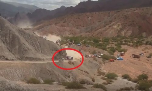 Video užasa; šokantne scene s relija Dakar